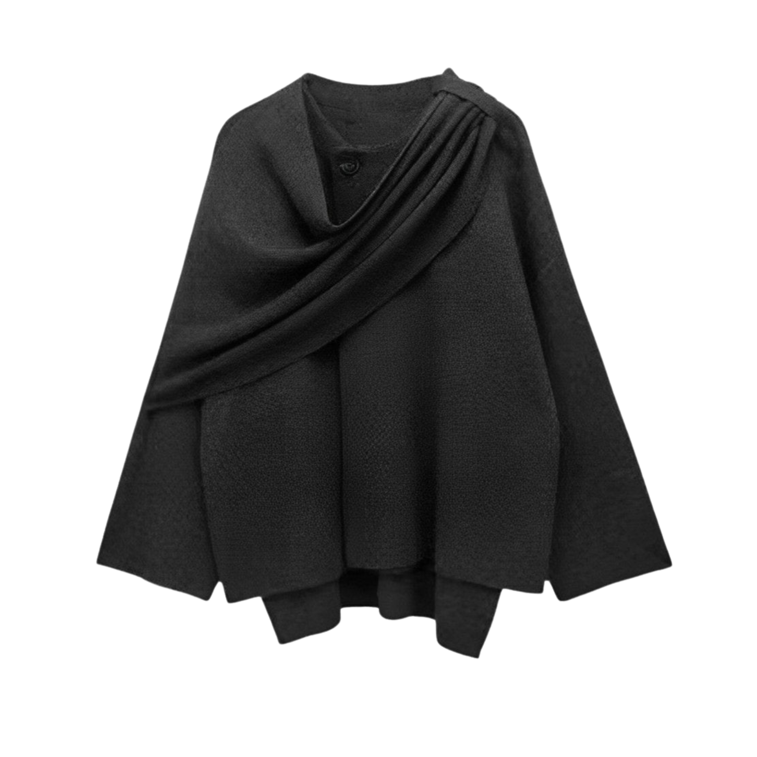 Elegant Cape-Poncho Frakke