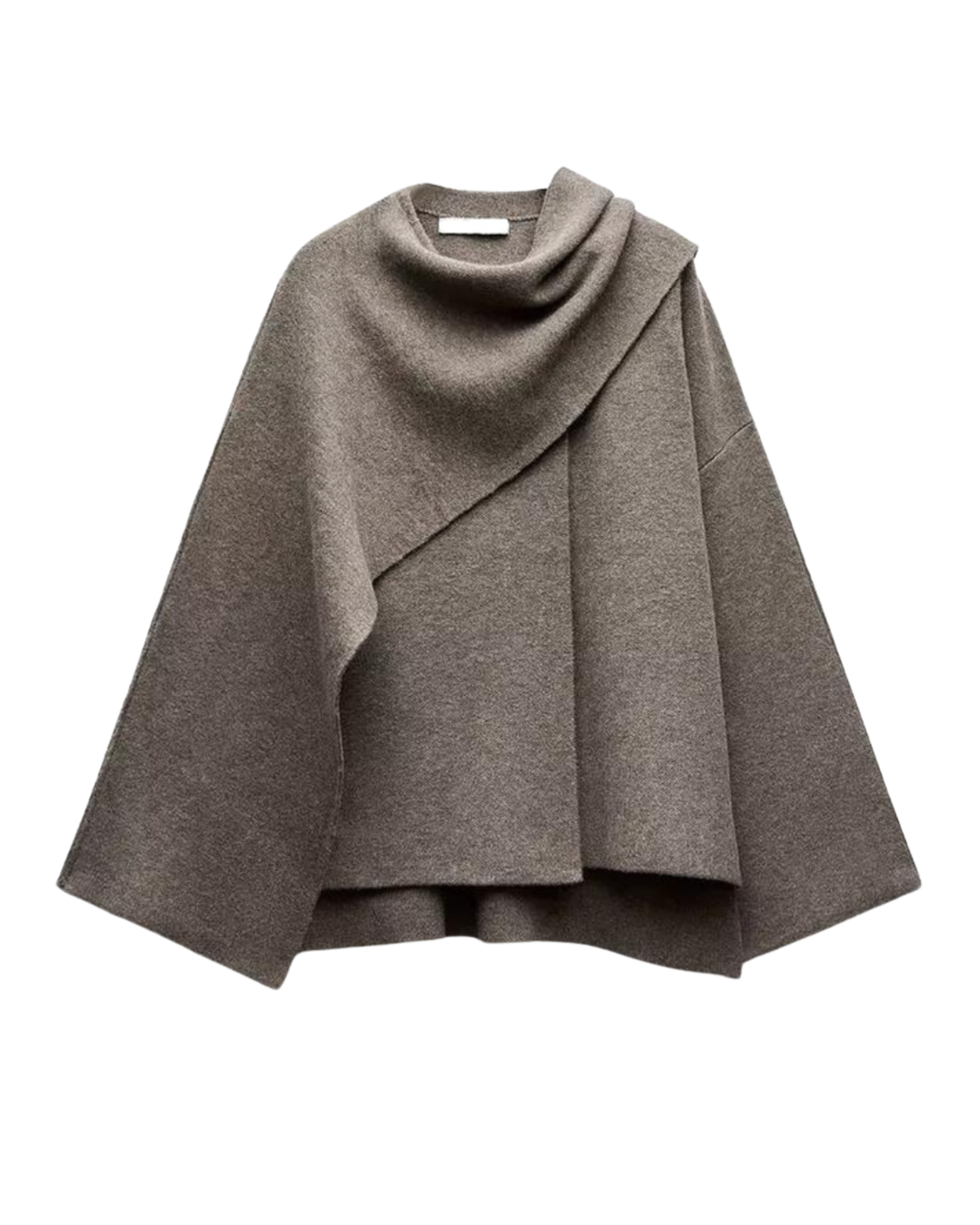 Elegant Cape-Poncho Frakke