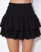 Tiered ruffle mini skirt, detail view 10